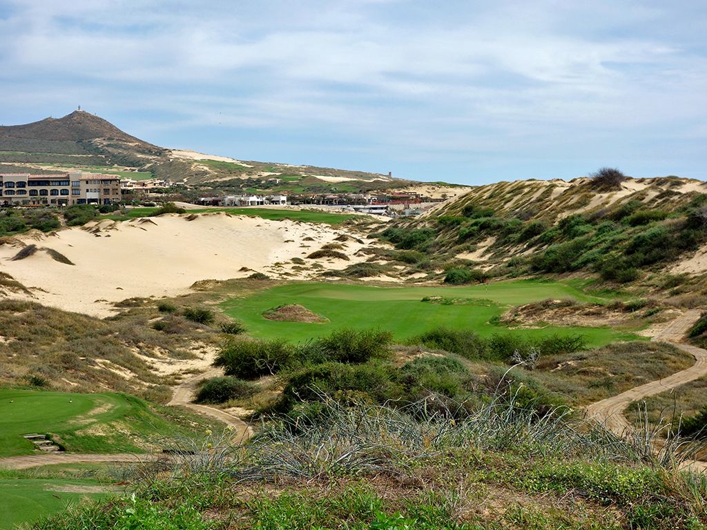 The stunning 2nd tee on the Dunes course at Diamante